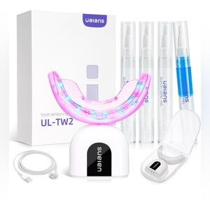 Red/blue light - ualans teeth whitening system